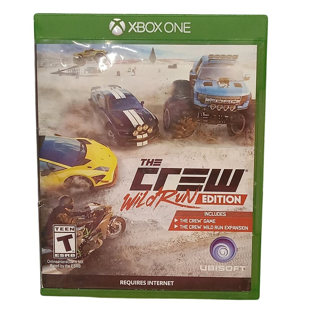 Microsoft XBOX ONE The Crew Wild Run Video Game No Manual
